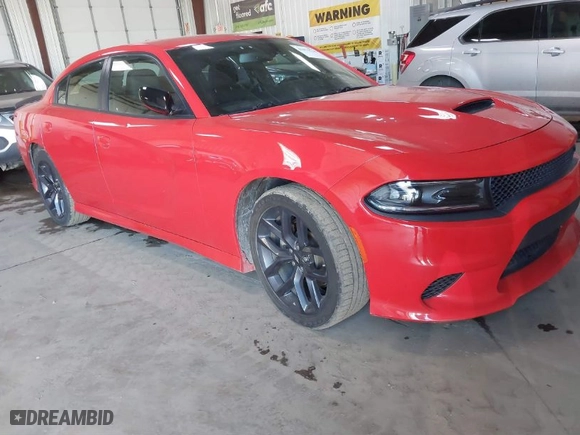 2023 Dodge Charger GT with VIN 2C3CDXHG4PH612062, listed as a IAAI auction lot 41871730 with NaN miles. Bid and sale history available at carsss.com. Image 1.