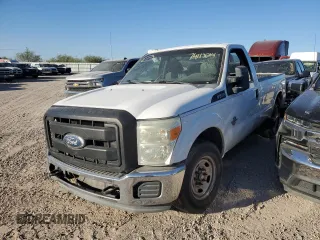 2011 Ford Super Duty F-250 SRW XL with VIN 1FTBF2AT9BEA95028, listed as a Copart auction lot 74112014 with 201,675 mi miles and Salvage Title. Bid and sale history available at carsss.com. Image 1.