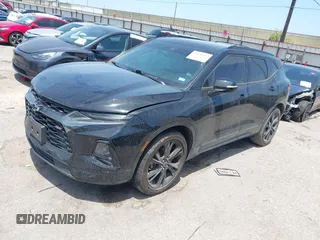 2019 Chevrolet Blazer RS z VIN 3GNKBERS6KS663807, wystawiony jako IAAI lot #42230602 z przebiegiem 67 408 mil mil oraz . Historia ofert i sprzedaży dostępna na DreamBid. Obrazek 2.