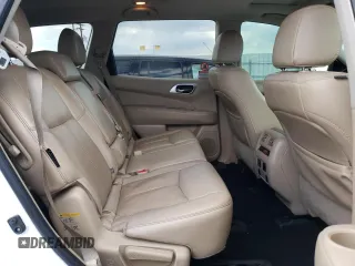 2018 Nissan Pathfinder Platinum with VIN 5N1DR2MM8JC666874, listed as a Copart auction lot 76594074 with 258,012 mi miles and Salvage title. Bid and sale history available at DreamBid. Image 11.