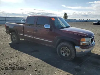 2000 GMC New Sierra 1500 SLE with VIN 2GTEK19T4Y1103411, listed as a Copart auction lot 53566935 with 358,205 mi miles and Salvage Title. Bid and sale history available at carsss.com. Image 4.