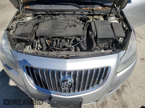 2011 Buick Regal with VIN 2G4GW5EV8B9190715, listed as a Copart auction lot 45651395 with 157,996 mi miles and Clean Title. Bid and sale history available at DreamBid. Image 11.