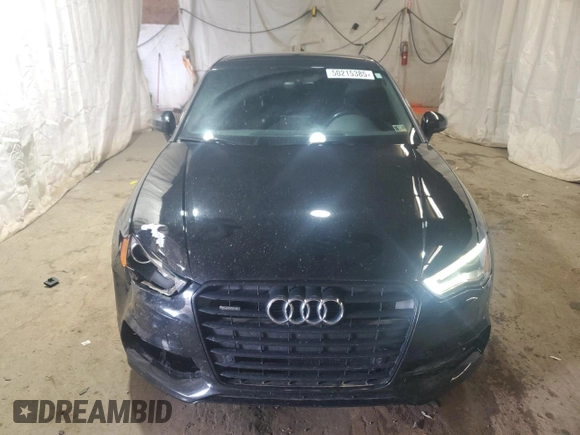 2016 Audi A3 Premium with VIN WAUB8GFF3G1040581, listed as a Copart auction lot 50215385 with 91,619 mi miles and Salvage Title. Bid and sale history available at DreamBid. Image 5.