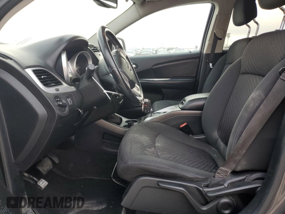 2017 Dodge Journey SE with VIN 3C4PDCAB2HT701139, listed as a Copart auction lot 43537005 with 76,530 mi miles and Salvage Title. Bid and sale history available at DreamBid. Image 7.