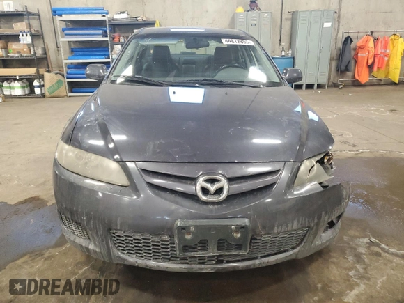2007 Mazda 6 S Sport VE with VIN 1YVHP80D975M46199, listed as a Copart auction lot 44812805 with 169,079 mi miles and Clean Title. Bid and sale history available at DreamBid. Image 5.