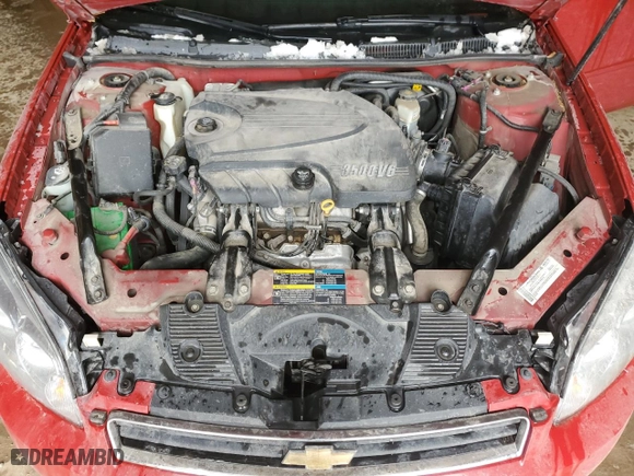 2008 Chevrolet Impala LT with VIN 2G1WT55N089269063, listed as a Copart auction lot 47538155 with 161,626 mi miles and Salvage Title. Bid and sale history available at carsss.com. Image 11.