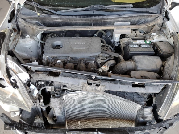 2016 Kia Rio LX with VIN KNADM4A38G6678540, listed as a Copart auction lot 72779604 with 117,754 mi miles and Salvage Title. Bid and sale history available at DreamBid. Image 13.