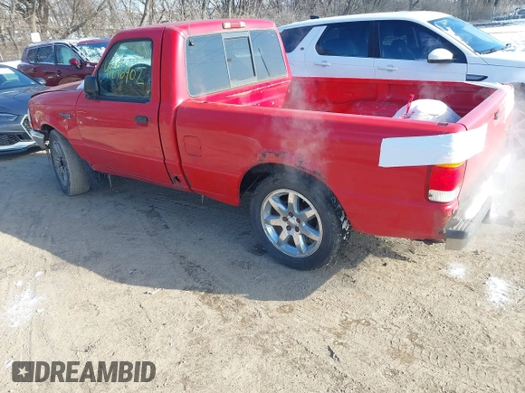 1999 Ford Ranger XL with VIN 1FTYR10V8XPB69520, listed as a IAAI auction lot 41646402 with 226,385 mi miles. Bid and sale history available at carsss.com. Image 3.