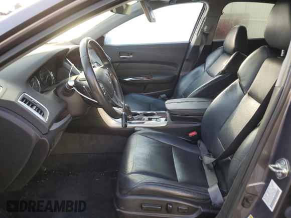 2017 Acura TLX w/Technology Pkg with VIN 19UUB1F52HA009116, listed as a Copart auction lot 47308735 with 99,887 mi miles and Salvage Title. Bid and sale history available at carsss.com. Image 7.