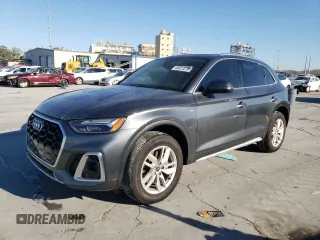 2024 Audi Q5 S line Premium z VIN WA1GAAFYXR2065433, wystawiony jako Copart lot #46913235 z przebiegiem 18 644 mil mil oraz Szkoda całkowita • Salvage title. Historia ofert i sprzedaży dostępna na DreamBid. Obrazek 1.