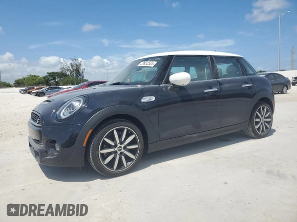 2020 MINI Hardtop 4 Door Cooper S with VIN WMWXU9C03L2L76233, listed as a Copart auction lot 53932505 with 10,818 mi miles and Non Repairable. Bid and sale history available at DreamBid. Image 1.