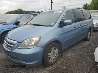 2007 Honda Odyssey EX z VIN 5FNRL38447B060110, wystawiony jako Copart lot #58851135 z przebiegiem 177 889 mil mil oraz Czysty tytuł • Clean title. Historia ofert i sprzedaży dostępna na DreamBid. Obrazek 1.