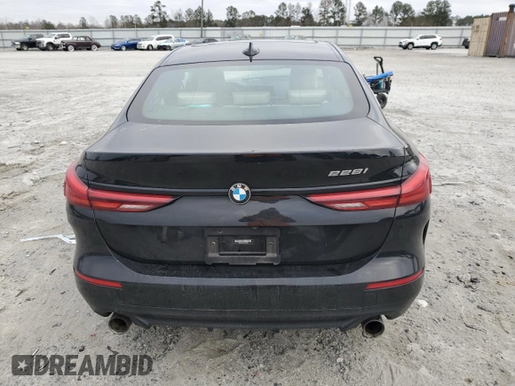 2021 BMW 2 Series 228i with VIN WBA53AK09M7J40848, listed as a Copart auction lot 71961652 with 45,638 mi miles. Bid and sale history available at carsss.com. Image 6.