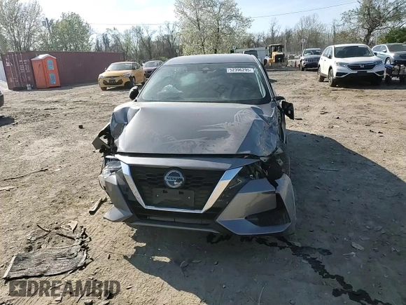 2022 Nissan Sentra SV with VIN 3N1AB8CVXNY245795, listed as a Copart auction lot 52396295 with 37,184 mi miles and Salvage Title. Bid and sale history available at carsss.com. Image 11.