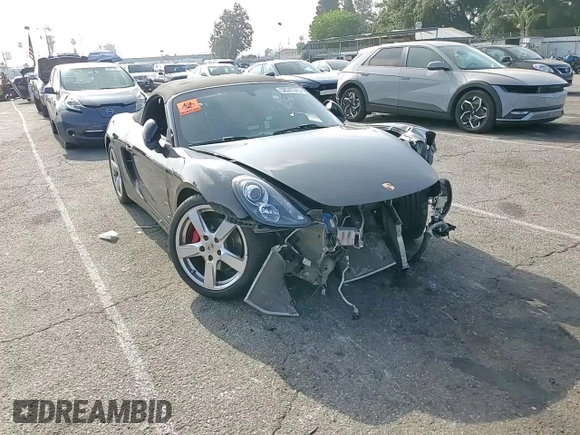 2014 Porsche Boxster S with VIN WP0CB2A86ES141352, listed as a Copart auction lot 58347315 with Not provided miles and Salvage title. Bid and sale history available at DreamBid. Image 13.