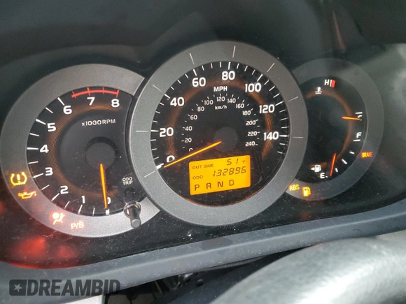 2006 Toyota RAV4 with VIN JTMBK35V065011522, listed as a Copart auction lot 84474234 with 132,896 mi miles and Salvage Title. Bid and sale history available at carsss.com. Image 9.