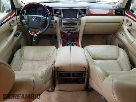 2009 Lexus LX 570 with VIN JTJHY00W694027710, listed as a Copart auction lot 51911065 with 141,173 mi miles and Salvage Title. Bid and sale history available at carsss.com. Image 8.