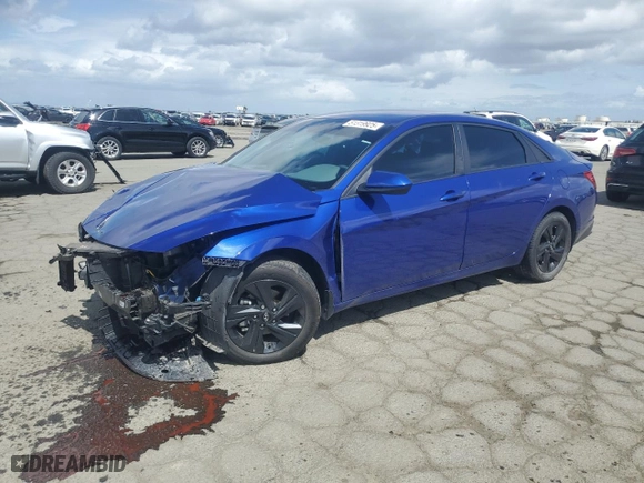 2023 Hyundai Elantra Preferred with VIN KMHLM4AG5PU415723, listed as a Copart auction lot 51319925 with 37,485 mi miles and Salvage Title. Bid and sale history available at carsss.com. Image 1.