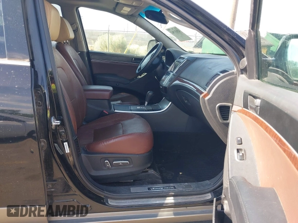 2012 Hyundai Veracruz Limited with VIN KM8NU4CC9CU185021, listed as a IAAI auction lot 42631962 with 191,260 mi miles and . Bid and sale history available at DreamBid. Image 5.