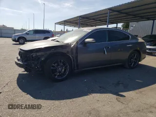 2014 Nissan Maxima SV with VIN 1N4AA5AP3EC909615, listed as a Copart auction lot 60563295 with 120,616 mi miles and Salvage title. Bid and sale history available at DreamBid. Image 1.