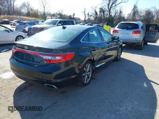 2016 Hyundai Azera with VIN KMHFG4JG1GA559713, listed as a IAAI auction lot 41898503 with 84,422 mi miles and . Bid and sale history available at DreamBid. Image 4.