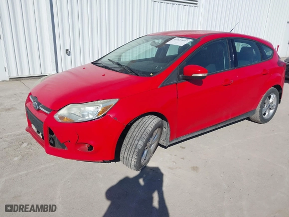2014 Ford Focus SE with VIN 1FADP3K20EL200353, listed as a IAAI auction lot 41659047 with 156,421 mi miles. Bid and sale history available at carsss.com. Image 17.