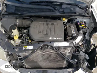 2013 Dodge Grand Caravan SE with VIN 2C4RDGBG3DR560962, listed as a Copart auction lot 53690225 with 124,796 mi miles and Salvage Title. Bid and sale history available at DreamBid. Image 12.