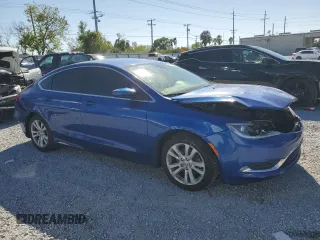 2015 Chrysler 200 Limited z VIN 1C3CCCAB6FN684882, wystawiony jako Copart lot #48881275 z przebiegiem 188 504 mil mil oraz Szkody całkowita. Historia ofert i sprzedaży dostępna na DreamBid. Obrazek 4.