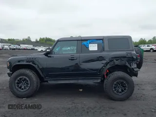2023 Ford Bronco Raptor with VIN 1FMEE5JR9PLB23222, listed as a IAAI auction lot 42376438 with 7,447 mi miles and . Bid and sale history available at DreamBid. Image 14.