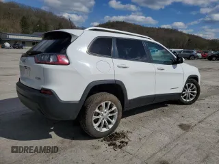 2020 Jeep Cherokee Latitude with VIN 1C4PJLCB4LD653051, listed as a Copart auction lot 53192795 with 114,449 mi miles and Salvage Title. Bid and sale history available at DreamBid. Image 3.