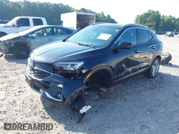 2023 Buick Encore GX Essence with VIN KL4MMFSL4PB075096, listed as a IAAI auction lot 42557102 with 28,826 mi miles and . Bid and sale history available at DreamBid. Image 20.