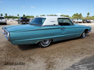 1966 Ford Thunderbird with VIN 6Y81Z100587, listed as a Copart auction lot 76387194 with 506 mi miles and Clean Title. Bid and sale history available at DreamBid. Image 3.