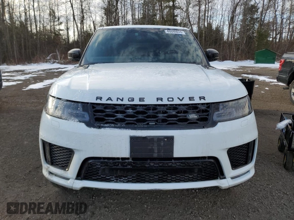 2022 Land Rover Range Rover Sport HSE Dynamic with VIN SALWR2SE8NA230321, listed as a Copart auction lot 46680074 with 10,030 mi miles and Salvage Title. Bid and sale history available at DreamBid. Image 5.