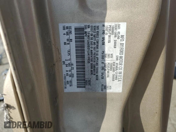 2001 Ford Explorer Sport with VIN 1FMYU60E01UA19935, listed as a Copart auction lot 49678955 with 90,090 mi miles and Salvage title. Bid and sale history available at DreamBid. Image 13.