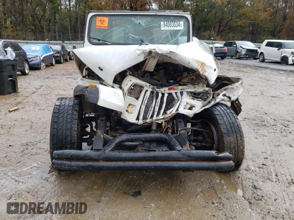 1995 Jeep Wrangler S with VIN 1J4FY19P7SP205053, listed as a Copart auction lot 84003534 with 215,769 mi miles and Salvage Title. Bid and sale history available at carsss.com. Image 5.