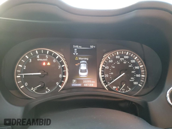 2021 Infiniti Q50 Signature Edition с VIN JN1EV7CR8MM755277, выставлен на аукционе Copart как лот 44568045 с пробегом 35 099 миль миль и Списание • Salvage title. История ставок и продаж доступна на DreamBid. Изображение 9.