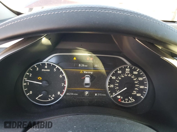 2017 Nissan Murano S with VIN 5N1AZ2MH4HN157353, listed as a Copart auction lot 86560284 with 46,234 mi miles and Salvage Title. Bid and sale history available at DreamBid. Image 9.