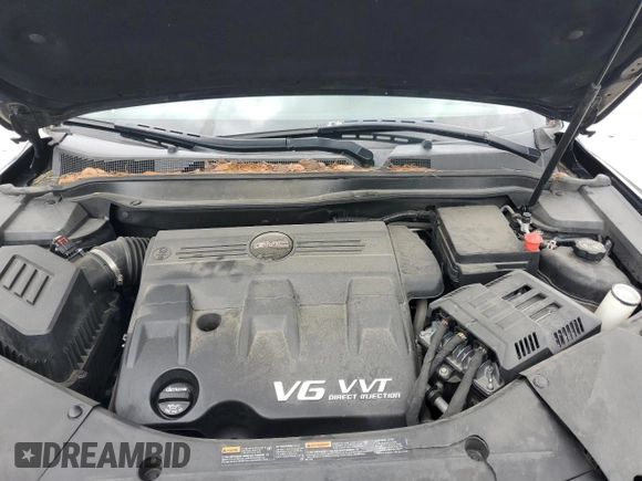 2016 GMC Terrain Denali with VIN 2GKFLRE38G6184182, listed as a Copart auction lot 55702495 with 134,698 mi miles and Salvage title. Bid and sale history available at DreamBid. Image 12.