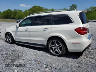 2017 Mercedes-Benz GLS 550 with VIN 4JGDF7DE5HA740188, listed as a Copart auction lot 52385125 with 180,429 mi miles and Clean Title. Bid and sale history available at DreamBid. Image 2.