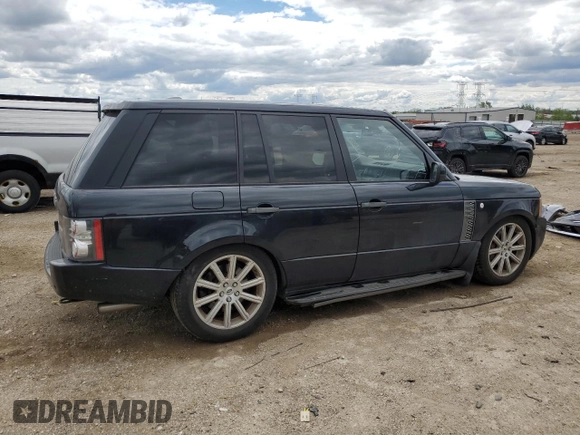 2011 Land Rover Range Rover SC with VIN SALMF1E4XBA357855, listed as a Copart auction lot 57708415 with 133,425 mi miles and Salvage title. Bid and sale history available at DreamBid. Image 3.