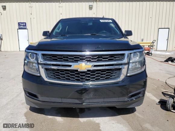2015 Chevrolet Tahoe LT with VIN 1GNSKBKC8FR172343, listed as a Copart auction lot 47837545 with 0 mi miles and Salvage Title. Bid and sale history available at carsss.com. Image 5.