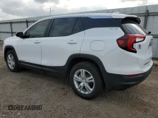 2024 GMC Terrain SLE with VIN 3GKALMEG1RL268701, listed as a Copart auction lot 55166565 with 9,849 mi miles and Salvage title. Bid and sale history available at DreamBid. Image 2.