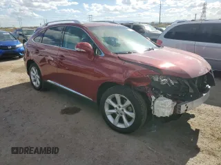 2011 Lexus RX 350 with VIN 2T2ZK1BA6BC051925, listed as a Copart auction lot 53166295 with 100,636 mi miles and Salvage Title. Bid and sale history available at carsss.com. Image 4.