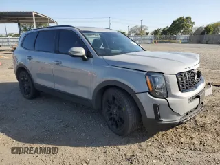 2022 Kia Telluride EX with VIN 5XYP3DHC3NG279196, listed as a Copart auction lot 52109395 with 35,252 mi miles and Salvage Title. Bid and sale history available at carsss.com. Image 4.