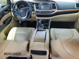 2017 Toyota Highlander Limited with VIN 5TDYZRFH5HS209110, listed as a Copart auction lot 57915415 with 129,555 mi miles and Salvage title. Bid and sale history available at DreamBid. Image 8.