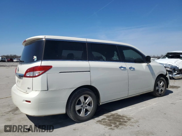 2014 Nissan Quest S with VIN JN8AE2KP0E9105740, listed as a Copart auction lot 50235265 with 0 mi miles and Salvage Title. Bid and sale history available at carsss.com. Image 3.
