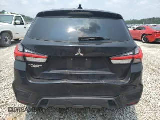 2020 Mitsubishi Outlander ES with VIN JA4AP3AU4LU017135, listed as a Copart auction lot 59336795 with 91,576 mi miles and Salvage title. Bid and sale history available at DreamBid. Image 6.