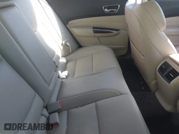 2019 Acura TLX with VIN 19UUB2F33KA003854, listed as a IAAI auction lot 41808917 with 95,380 mi miles and . Bid and sale history available at DreamBid. Image 8.