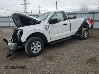 2021 Ford F-150 XL with VIN 1FTMF1E57MKF01861, listed as a Copart auction lot 51106135 with Not provided miles and Non repairable. Bid and sale history available at DreamBid. Image 1.