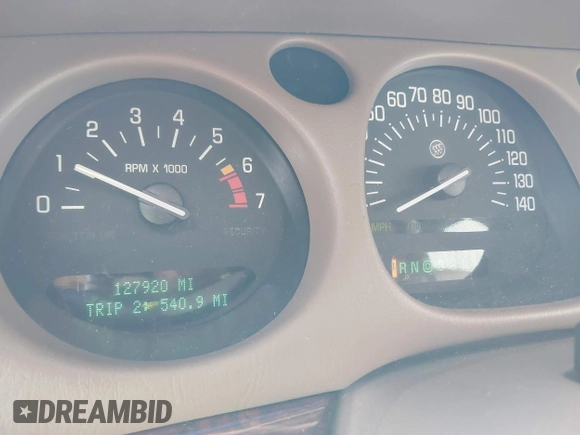 2005 Buick LeSabre Limited with VIN 1G4HR54K25U121996, listed as a IAAI auction lot 42679412 with 127,920 mi miles and . Bid and sale history available at DreamBid. Image 7.